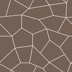 Fototapeta na wymiar Seamless tile pattern in beige and brown tones.