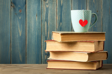 Mug on books