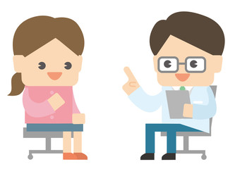 医者と女性
