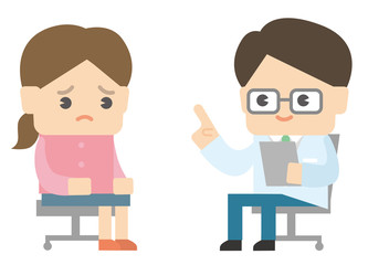医者と女性