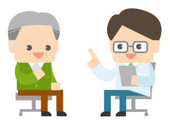 医者とお年寄り