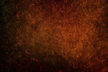 Hintergrund orange rot schwarz braun grunge - obrazy, fototapety, plakaty