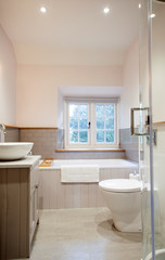 stylish bathroom interior