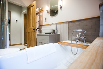 stylish bathroom interior