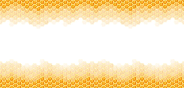 seamless honey comb background
