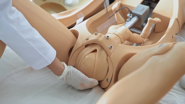 The child birth dummy