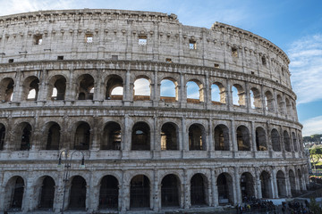Fototapeta na wymiar Coliseum of Rome, Italy