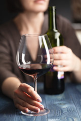Alcoholism issue, drinking after hard work
