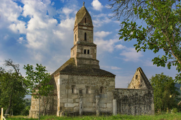 Densus is one of the oldest church in Romania, built in XIII century with the stones from roman fortress Sarmisegetuza