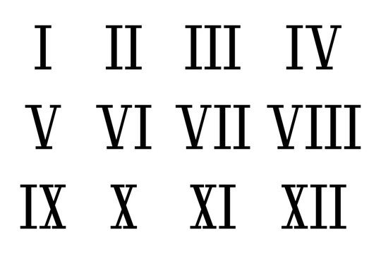 Roman numerals