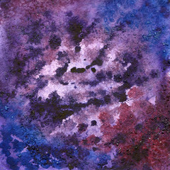 Bright painted watercolor texture. Hand drawn background with text place.