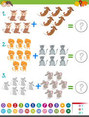 addition maths activity for kids