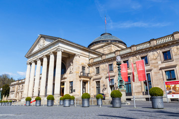 Naklejka premium Wiesbaden, Kurhaus. März 2017.