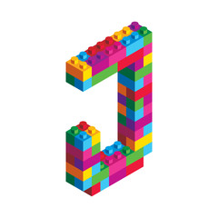 Isometric Alphabet Block