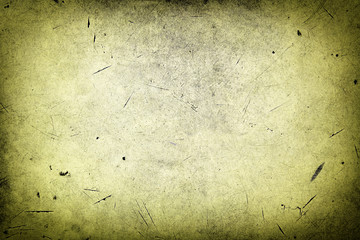Yellow damaged texture for the background.