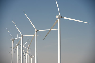 Fototapeta premium Wind energy concept
