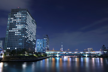 Tokyo night view