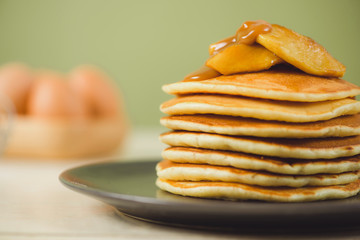 Apple pancakes.