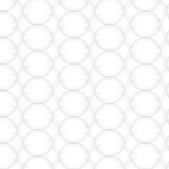 Vector abstract pattern seamless. white texture. circle mesh geometric modern