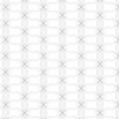 Vector abstract pattern seamless. white texture. floral row flower zigzag.