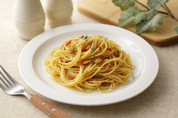 ペペロンチーノ　Pasta aglio, olio e peperoncino