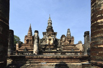 Fototapeta na wymiar The Sukhothai Historical Park