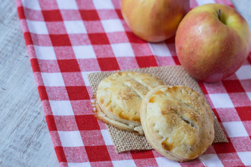 Apple Hand Pies In Autumn