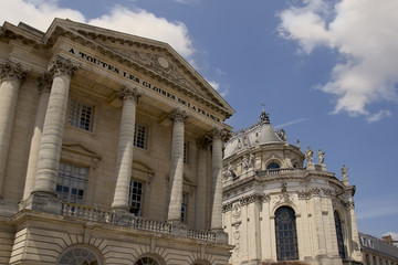 Architecture in Paris. building elements. France.