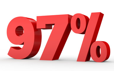 Ninety seven percent off. Discount 97 %.