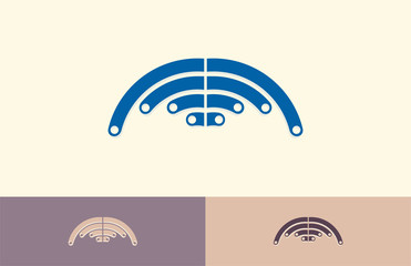 wifi connection technology logo