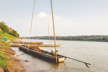 Wooden boat Thailand