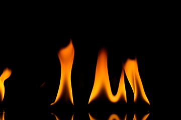 Fire flames background