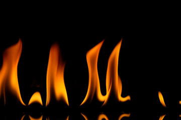 Fire flames background