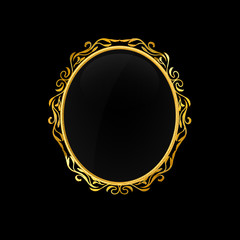 vintage gold picture frame