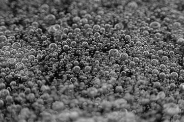 Burbujas en el hielo