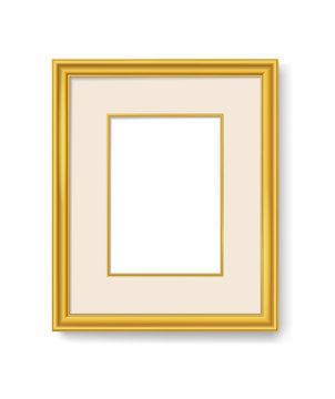 vintage gold picture frame