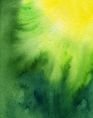 Bright painted watercolor texture. Hand drawn background with text place.