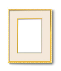 vintage gold picture frame
