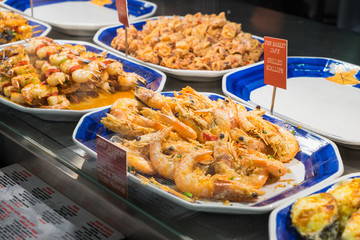 Seafood in Sydney Fish Market