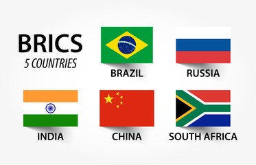 BRICS . association of 5 countries ( brazil , russia , india , china , south africa )
