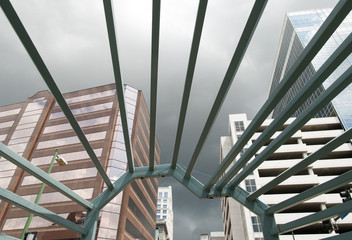 Fototapeta premium Norfolk City Skyscrapers
