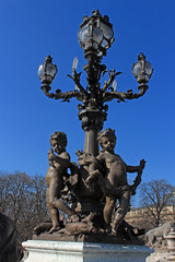 Fototapeta na wymiar Paris, pont Alexandre III