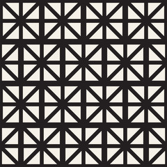 Seamless Pattern With Squares. Vector Stylish Geometric Linear Structure