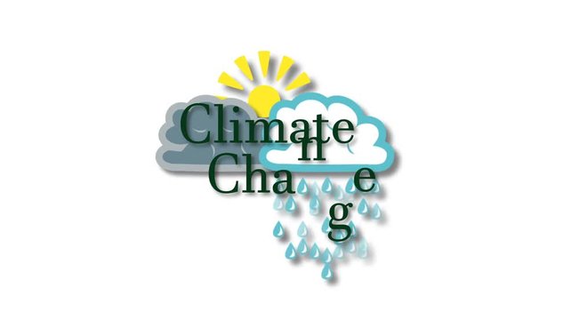 Climate change animation video