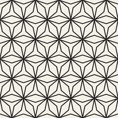 Vector Seamless Geometric Pattern. Abstract Geometric Background Design.