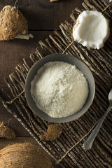 Raw Organic Dry White Coconut Flour