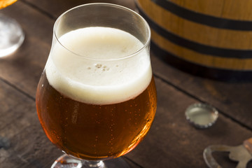 Refreshing Bourbon Barrel Aged Beer