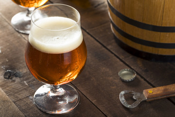 Refreshing Bourbon Barrel Aged Beer