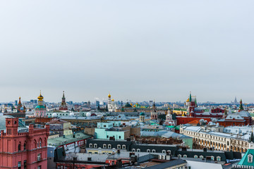 Fototapeta premium Moscow skyline with the Kremlin