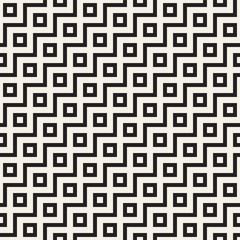 Maze Tangled Lines Contemporary Graphic. Abstract Geometric Background Design. Vector Seamless Pattern.